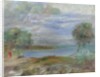 Two People at the Water's Edge by Pierre Auguste Renoir