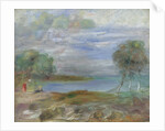 Two People at the Water's Edge by Pierre Auguste Renoir