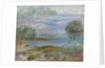 Two People at the Water's Edge by Pierre Auguste Renoir
