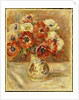 Still Life with Anemones by Pierre Auguste Renoir