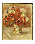Still Life with Anemones by Pierre Auguste Renoir