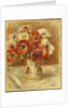 Still Life with Anemones by Pierre Auguste Renoir