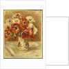 Still Life with Anemones by Pierre Auguste Renoir