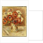 Still Life with Anemones by Pierre Auguste Renoir