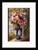 Roses in a Blue Vase, 1892 by Pierre Auguste Renoir
