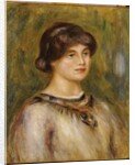 Portrait of Marie Lestringuez by Pierre Auguste Renoir