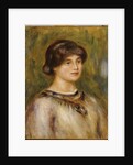 Portrait of Marie Lestringuez by Pierre Auguste Renoir