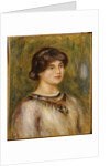 Portrait of Marie Lestringuez by Pierre Auguste Renoir