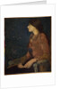 Pensive Lady, Seated by Edmond-Francois Aman-Jean