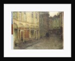 Square in Ypres, Dusk, c.1898 by Henri Eugene Augustin Le Sidaner