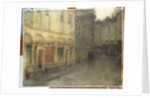 Square in Ypres, Dusk, c.1898 by Henri Eugene Augustin Le Sidaner