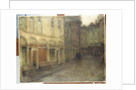 Square in Ypres, Dusk, c.1898 by Henri Eugene Augustin Le Sidaner