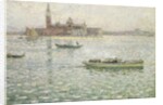 San Giorgio Maggiore, Venice, 1906 by Henri Eugene Augustin Le Sidaner