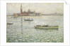 San Giorgio Maggiore, Venice, 1906 by Henri Eugene Augustin Le Sidaner