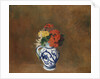 Flowers in a Blue Vase, c.1900 by Odilon Redon