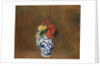 Flowers in a Blue Vase, c.1900 by Odilon Redon