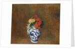 Flowers in a Blue Vase, c.1900 by Odilon Redon