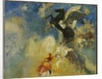 The Black Pegasus by Odilon Redon