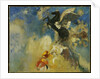 The Black Pegasus by Odilon Redon