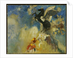The Black Pegasus by Odilon Redon