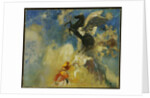 The Black Pegasus by Odilon Redon