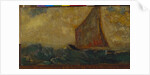 The Mystical Boat by Odilon Redon