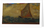 The Mystical Boat by Odilon Redon