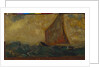 The Mystical Boat by Odilon Redon