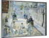 The Rue Mosnier with Workmen, 1878 by Edouard Manet