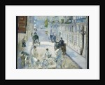 The Rue Mosnier with Workmen, 1878 by Edouard Manet