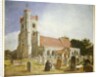 The Old Church, Ewell, 1847 by William Holman Hunt