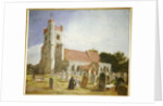 The Old Church, Ewell, 1847 by William Holman Hunt