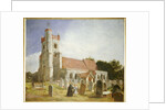 The Old Church, Ewell, 1847 by William Holman Hunt
