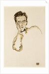 Portrait of the Art Dealer, Paul Wengraf, 1917 by Egon Schiele