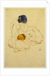 Two Friends, 1912 by Egon Schiele