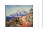 The Red Road near Menton, 1884 by Claude Monet