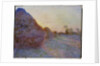 Haystacks by Claude Monet