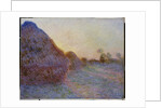 Haystacks by Claude Monet