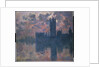 Houses of Parliament, Sunset, 1902 by Claude Monet