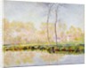 The Banks of the River Epte at Giverny, 1887 by Claude Monet