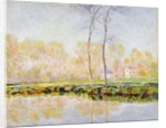 The Banks of the River Epte at Giverny, 1887 by Claude Monet