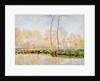 The Banks of the River Epte at Giverny, 1887 by Claude Monet