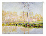 The Banks of the River Epte at Giverny, 1887 by Claude Monet