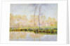 The Banks of the River Epte at Giverny, 1887 by Claude Monet