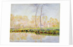 The Banks of the River Epte at Giverny, 1887 by Claude Monet
