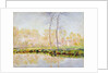 The Banks of the River Epte at Giverny, 1887 by Claude Monet