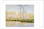 The Banks of the River Epte at Giverny, 1887 by Claude Monet