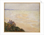 The Hut at Trouville, Low Tide, 1881 by Claude Monet