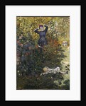 Camille and Jean in the Garden at Argenteuil by Claude Monet