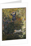 Camille and Jean in the Garden at Argenteuil by Claude Monet